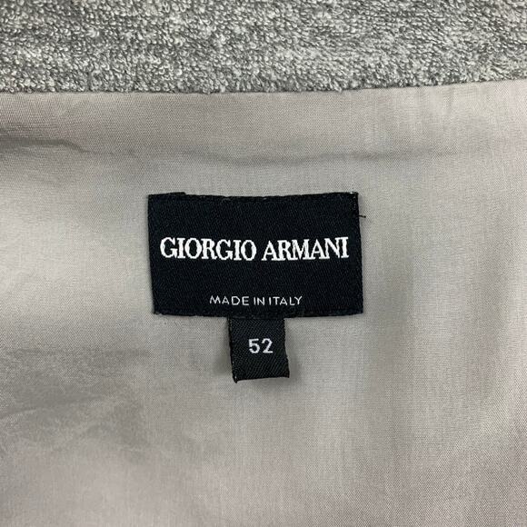 GIORGIO ARMANI Chest Size 42 Gray Cotton Blend Double Breasted Sport Coat - Picture 6 of 6
